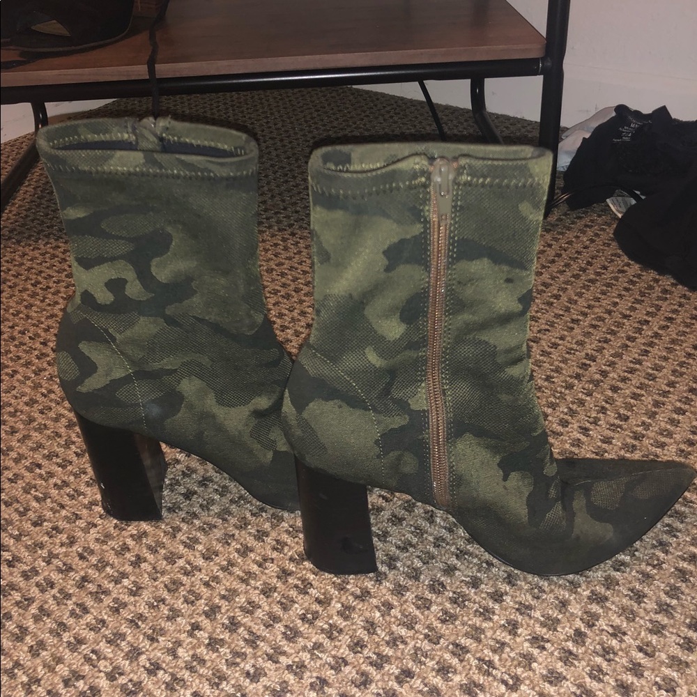 Jeffrey Campbell Siren Camo Bootie